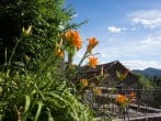 House and views behind
